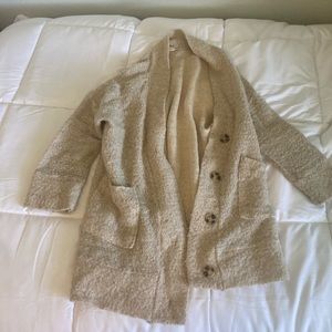 Cozy cardigan!